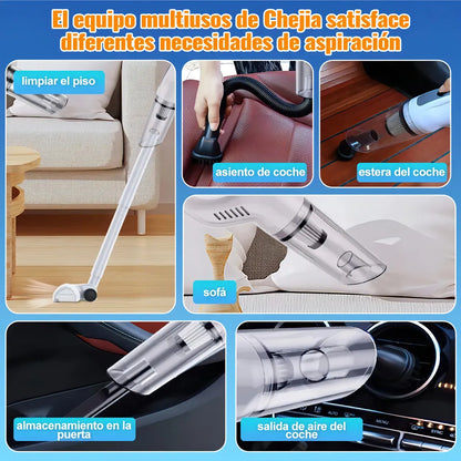 Aspiradora Inalámbrica 3 en 1 – Potente Succión 18 KPa, Ultra Silenciosa